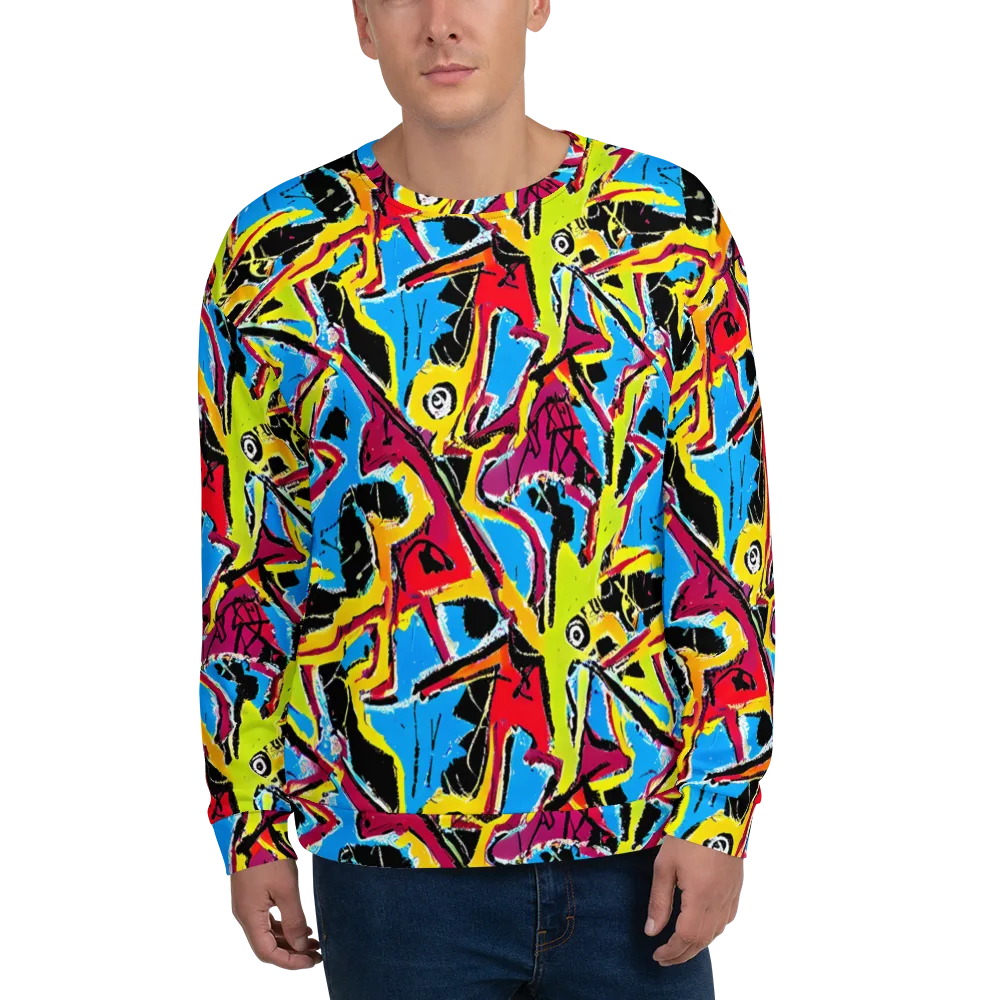 Electric Fossils on Sweatshirt — Front