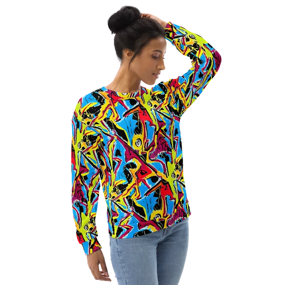 Electric Fossils on Sweatshirt — Right Front