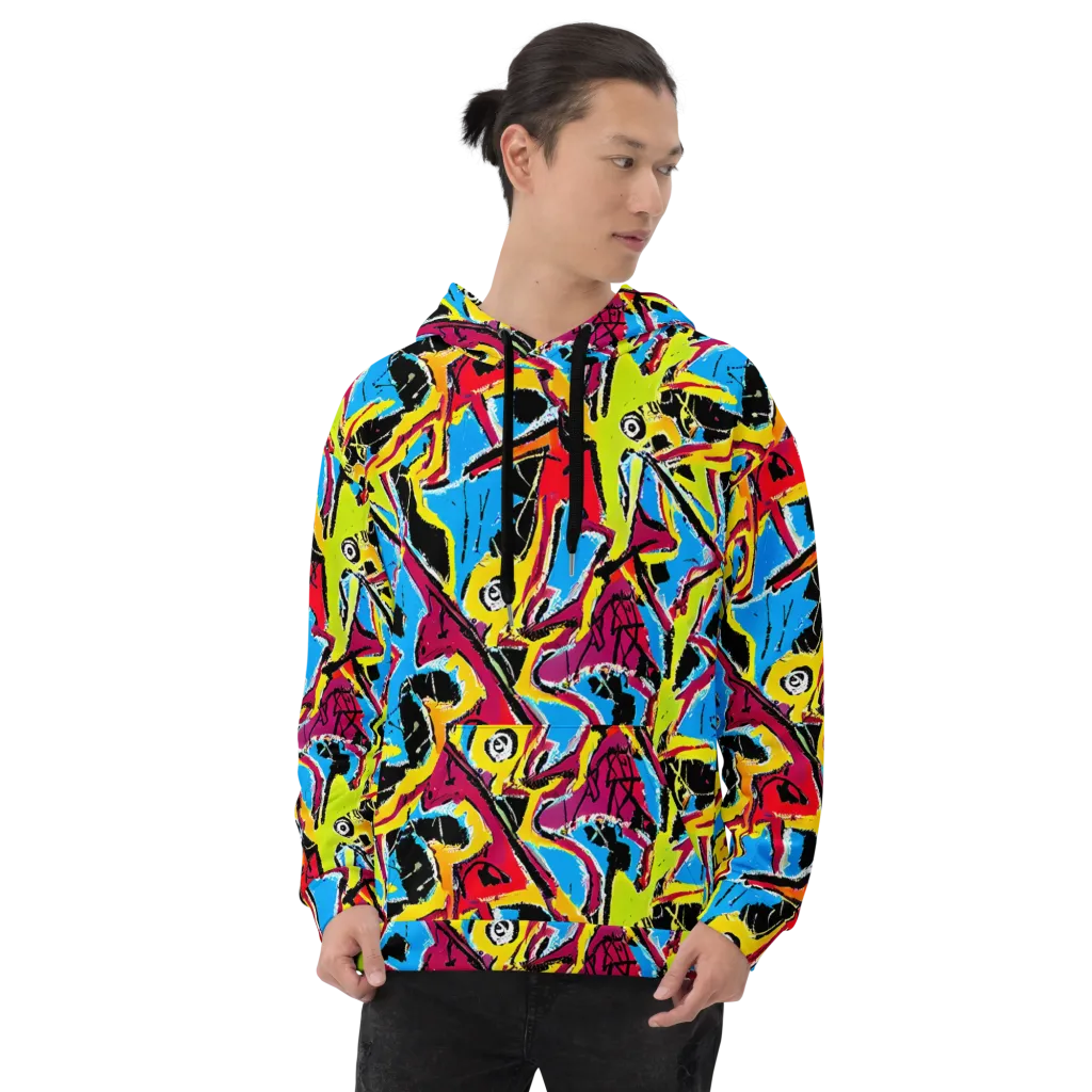 Electric Fossils on Hoodie — Front