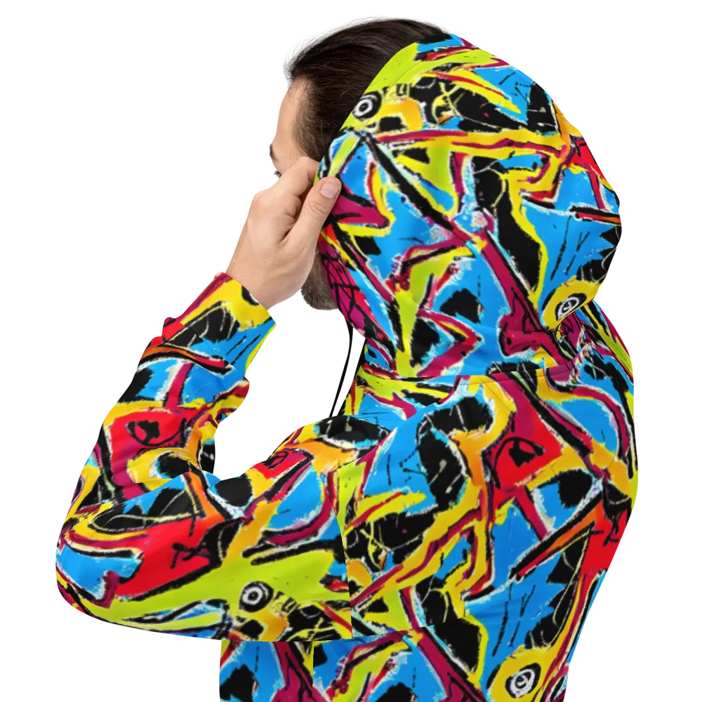 Electric Fossils on Hoodie — Back