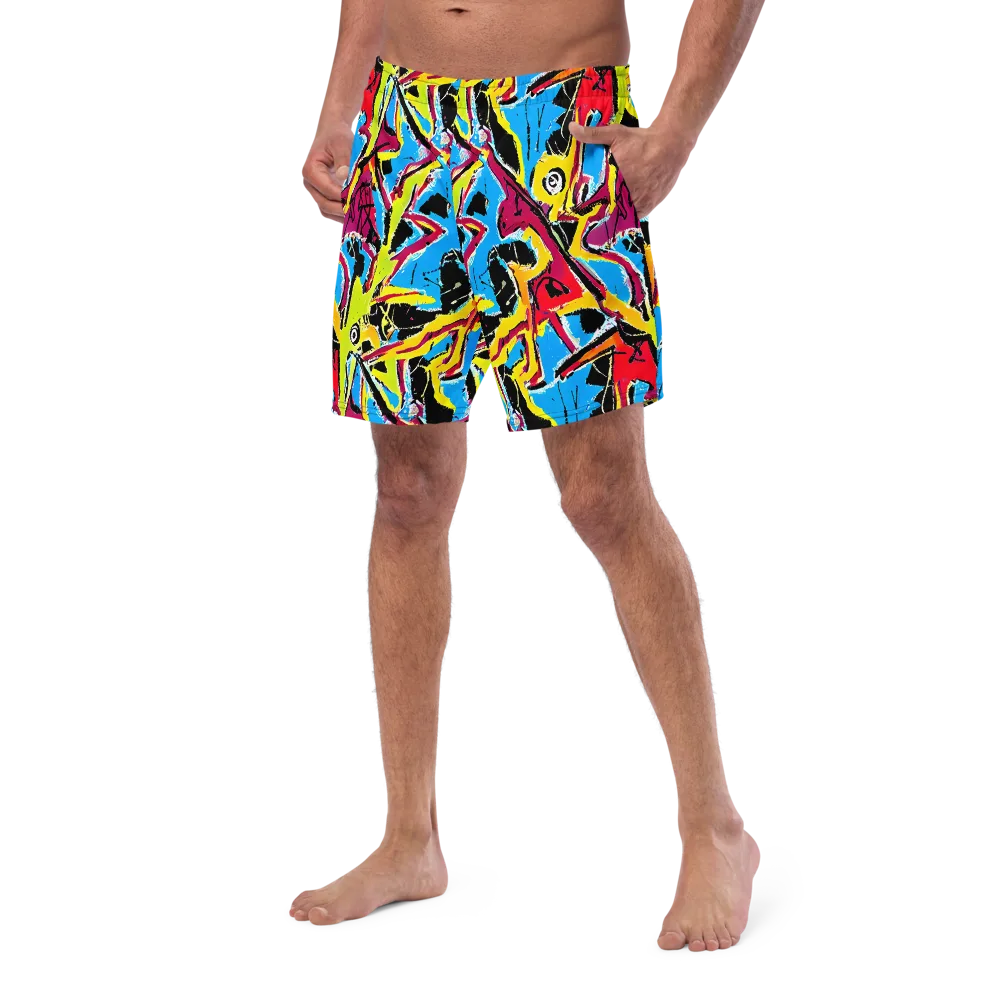 Electric Fossils on Swim Trunks — Left Front