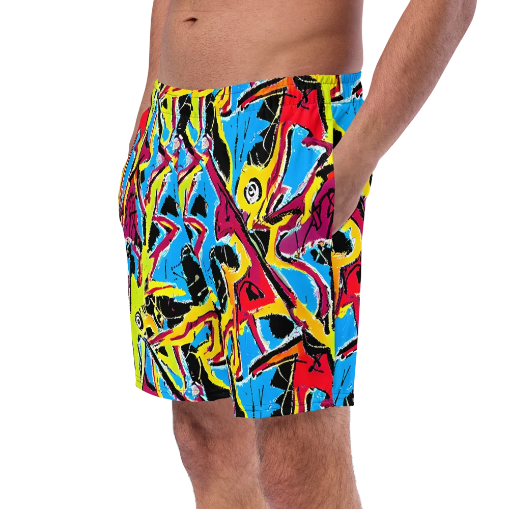 Electric Fossils on Swim Trunks — Left Front