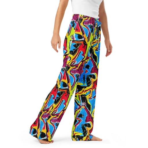 Electric Fossils on a Women's Pajama Pants