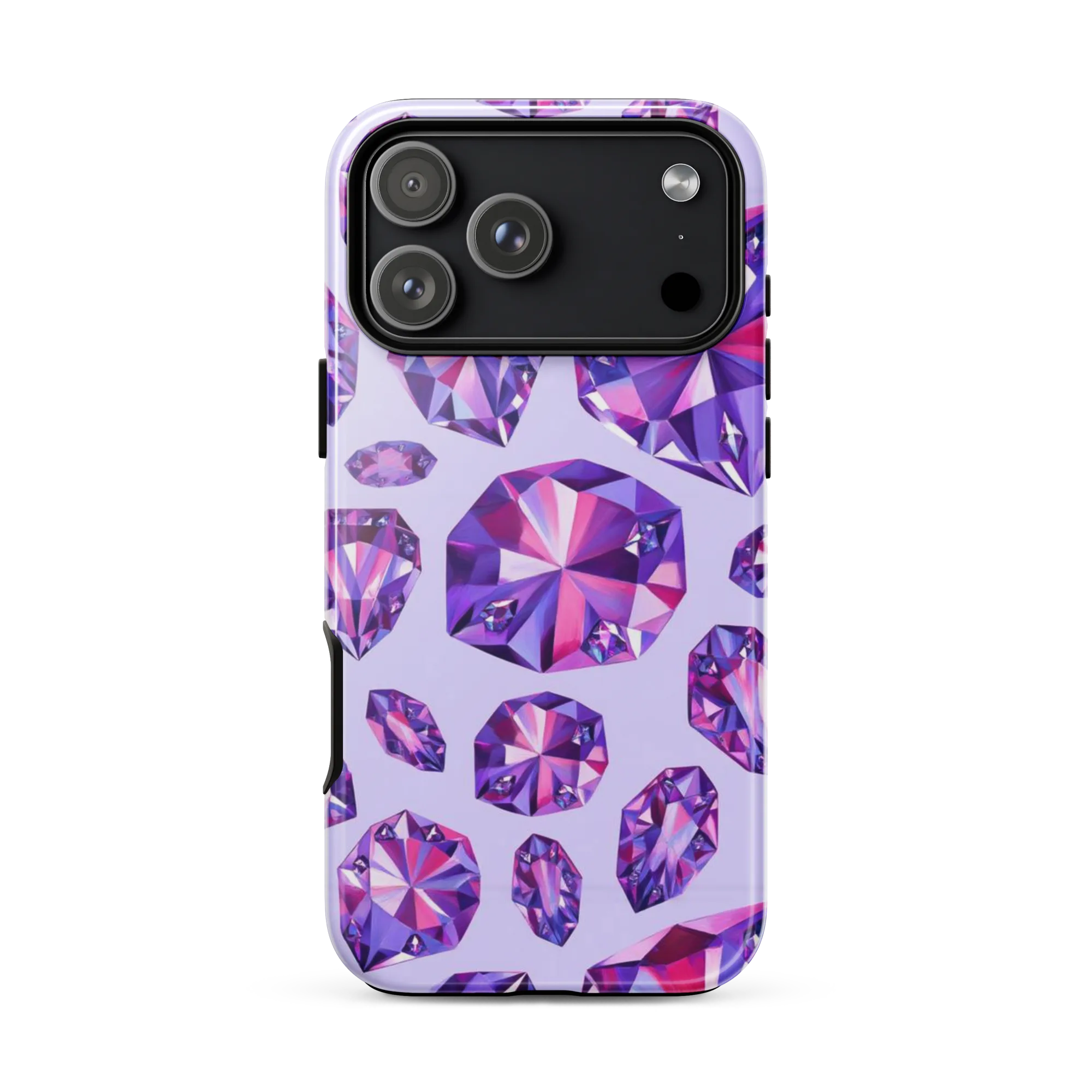 Amethyst Prism on Tough Case for iPhone® — Front