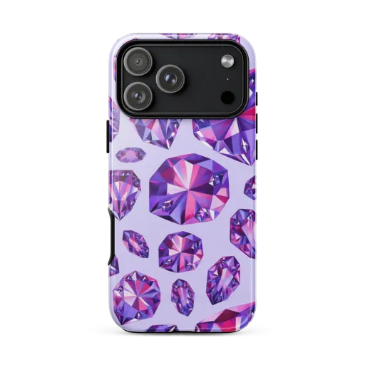 Amethyst Prism on a Tough Case for iPhone®