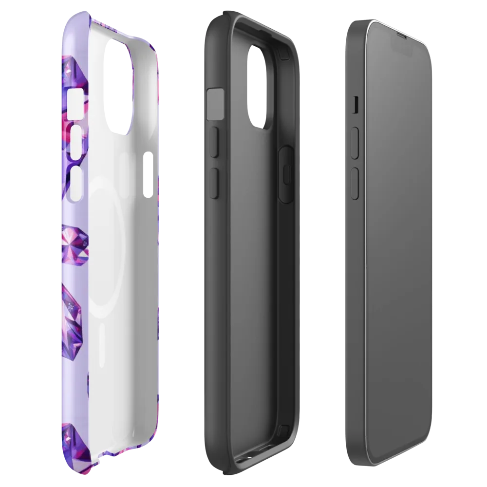 Amethyst Prism on MagSafe Tough Case for iPhone® — Front