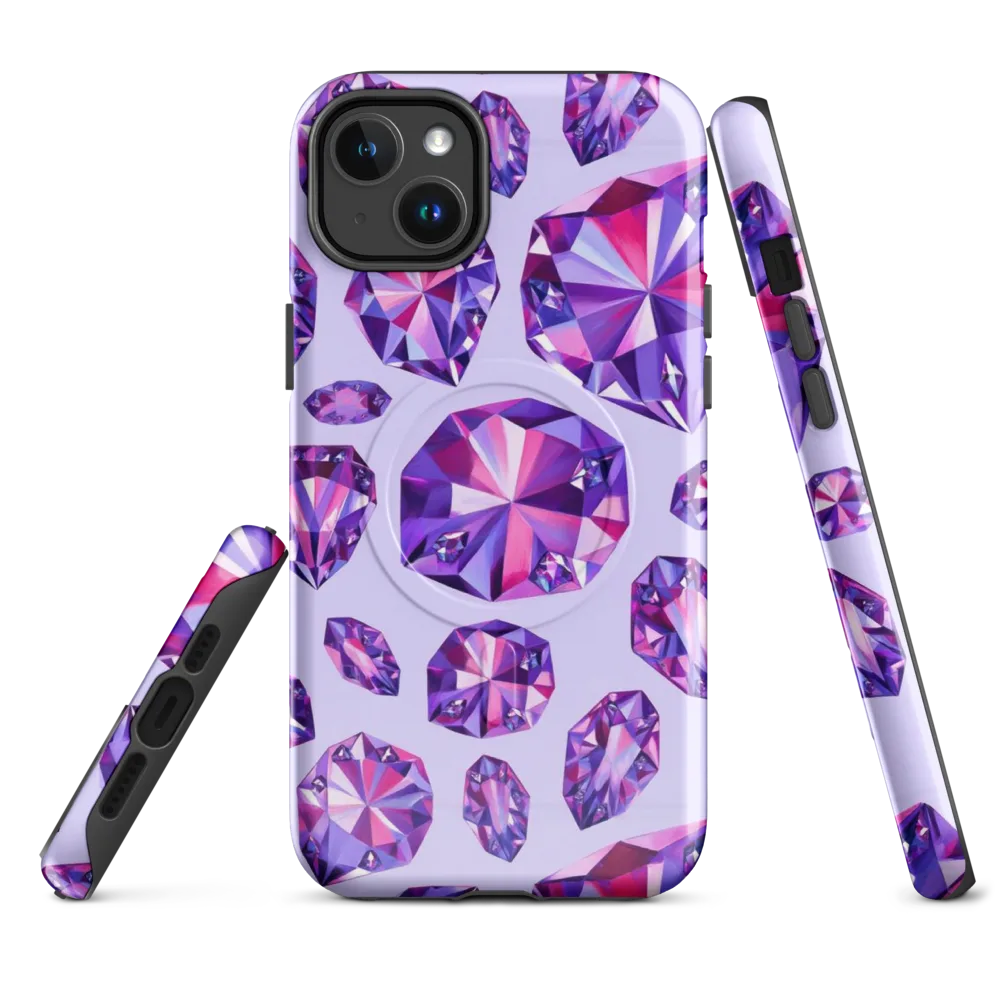 Amethyst Prism on MagSafe Tough Case for iPhone® — Front