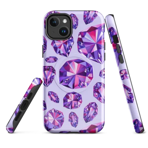 Amethyst Prism on a MagSafe Tough Case for iPhone®