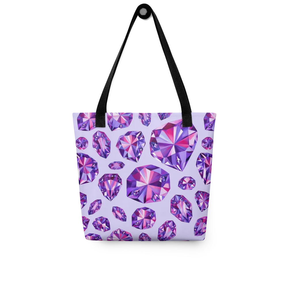 Amethyst Prism on Tote Bag — Front