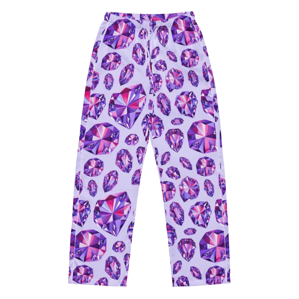 Amethyst Prism on Women's Pajama Pants — Front