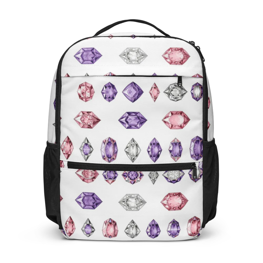 Gemstone Parade on Utility Backpack — Front