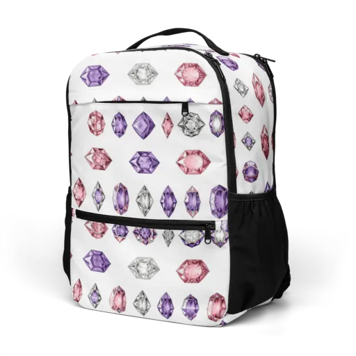 Gemstone Parade on a Utility Backpack