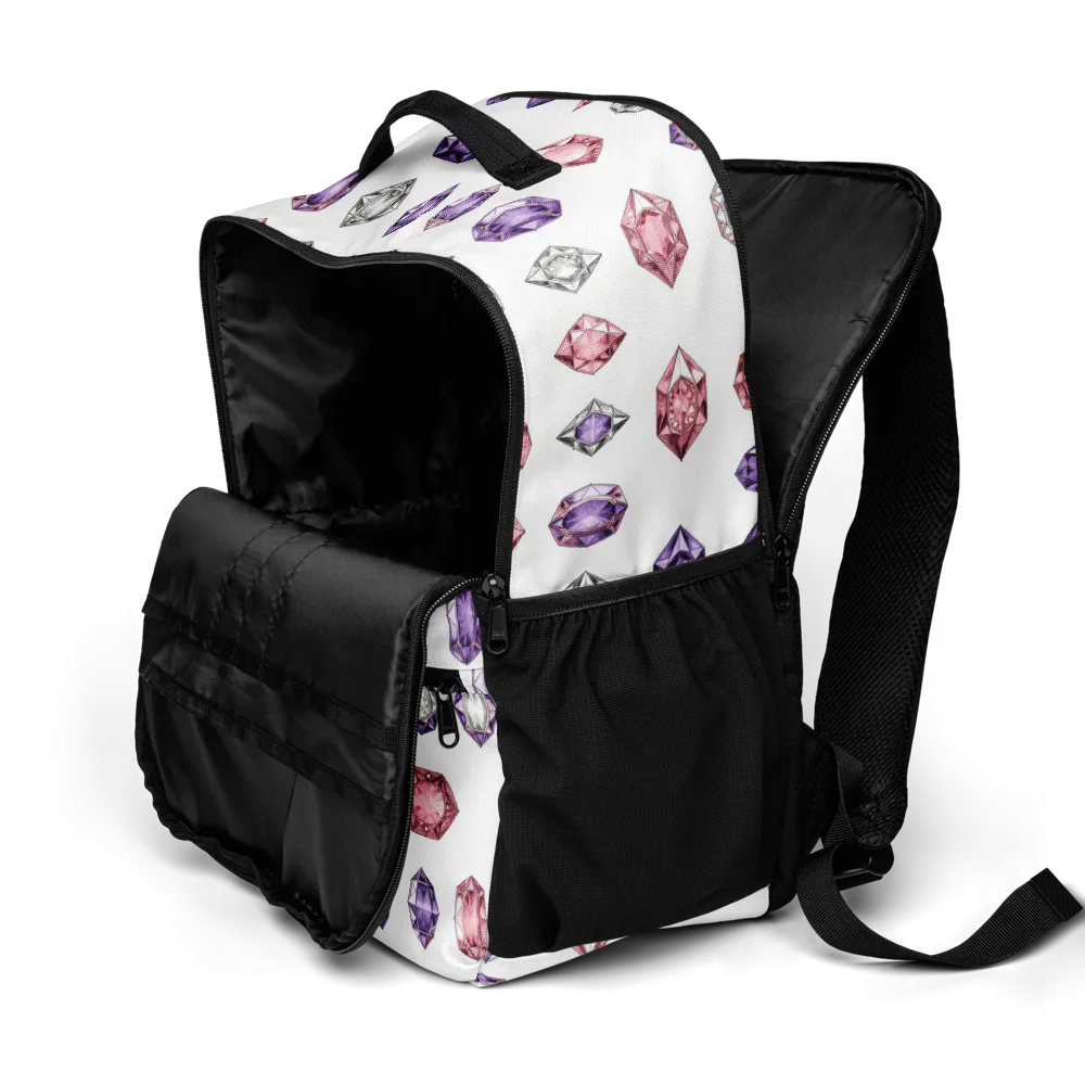 Gemstone Parade on Utility Backpack — Product details 2