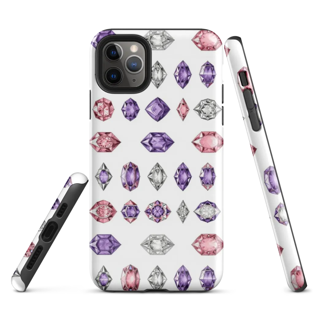 Gemstone Parade on Tough Case for iPhone® — Front