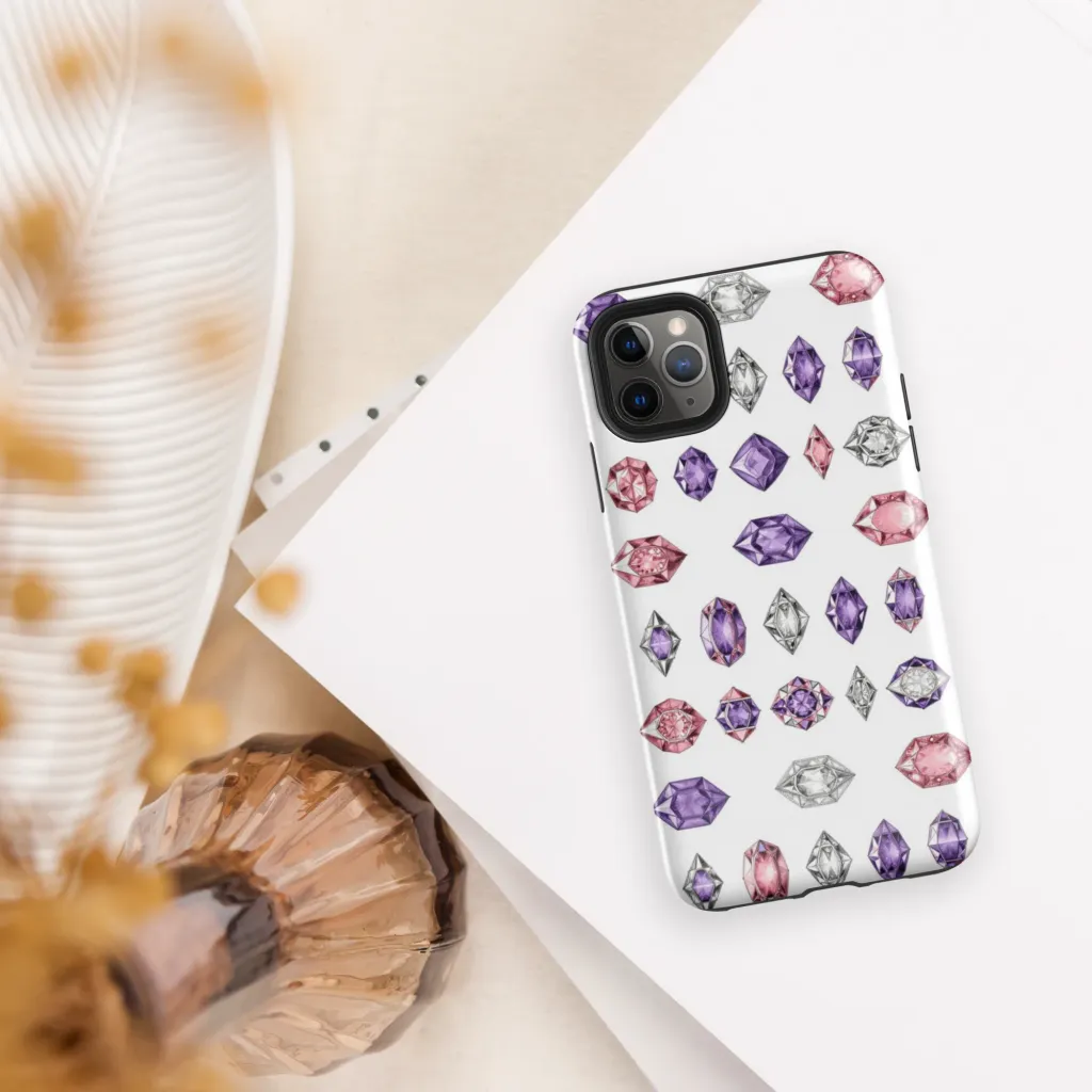 Gemstone Parade on Tough Case for iPhone® — Front