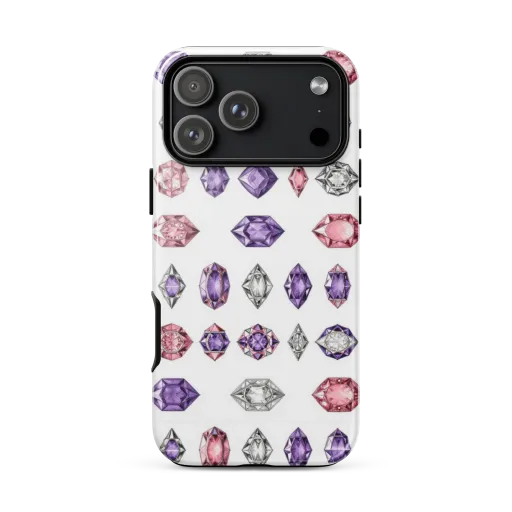 Gemstone Parade on a Tough Case for iPhone®
