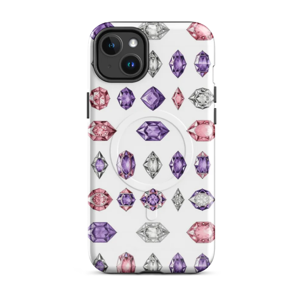 Gemstone Parade on MagSafe Tough Case for iPhone® — Front