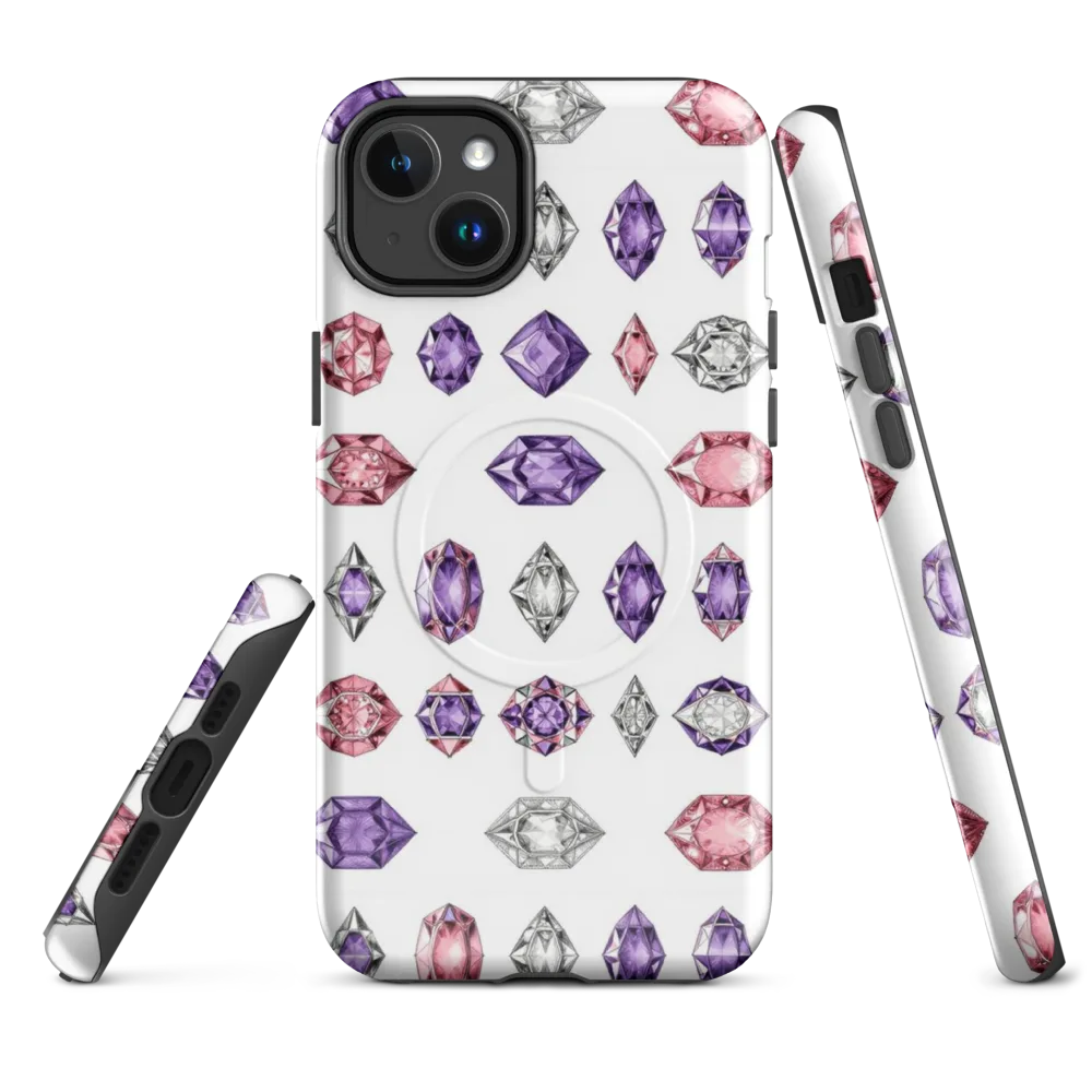 Gemstone Parade on MagSafe Tough Case for iPhone® — Front