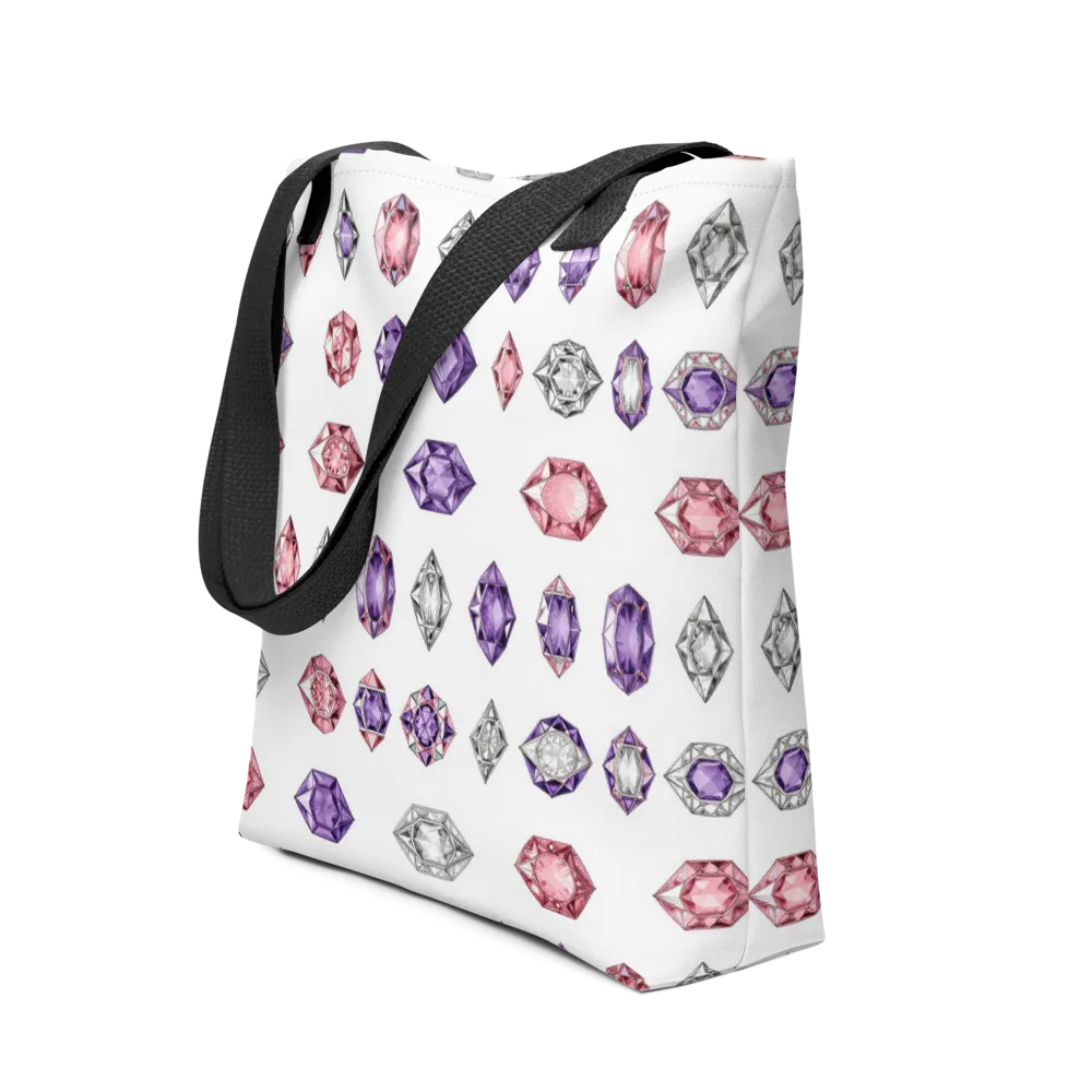 Gemstone Parade on Tote Bag — Front