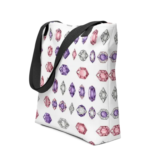 Gemstone Parade on a Tote Bag