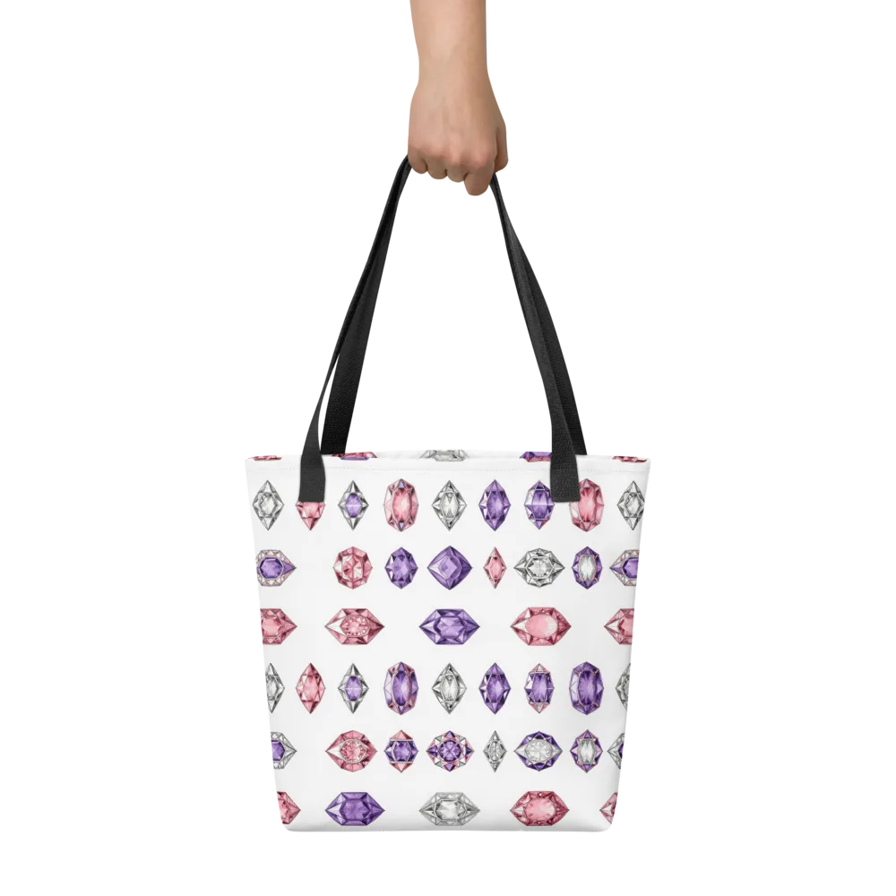 Gemstone Parade on Tote Bag — Front