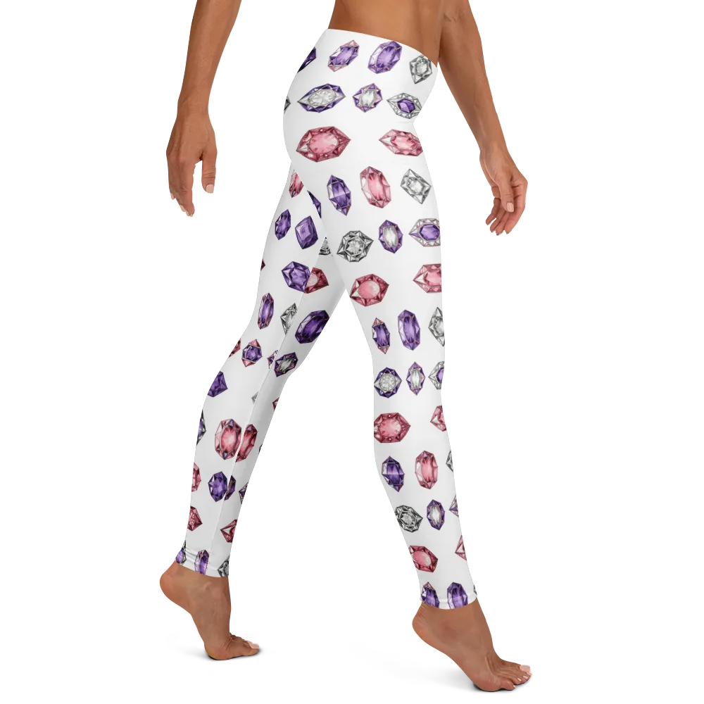 Gemstone Parade on Leggings — Right