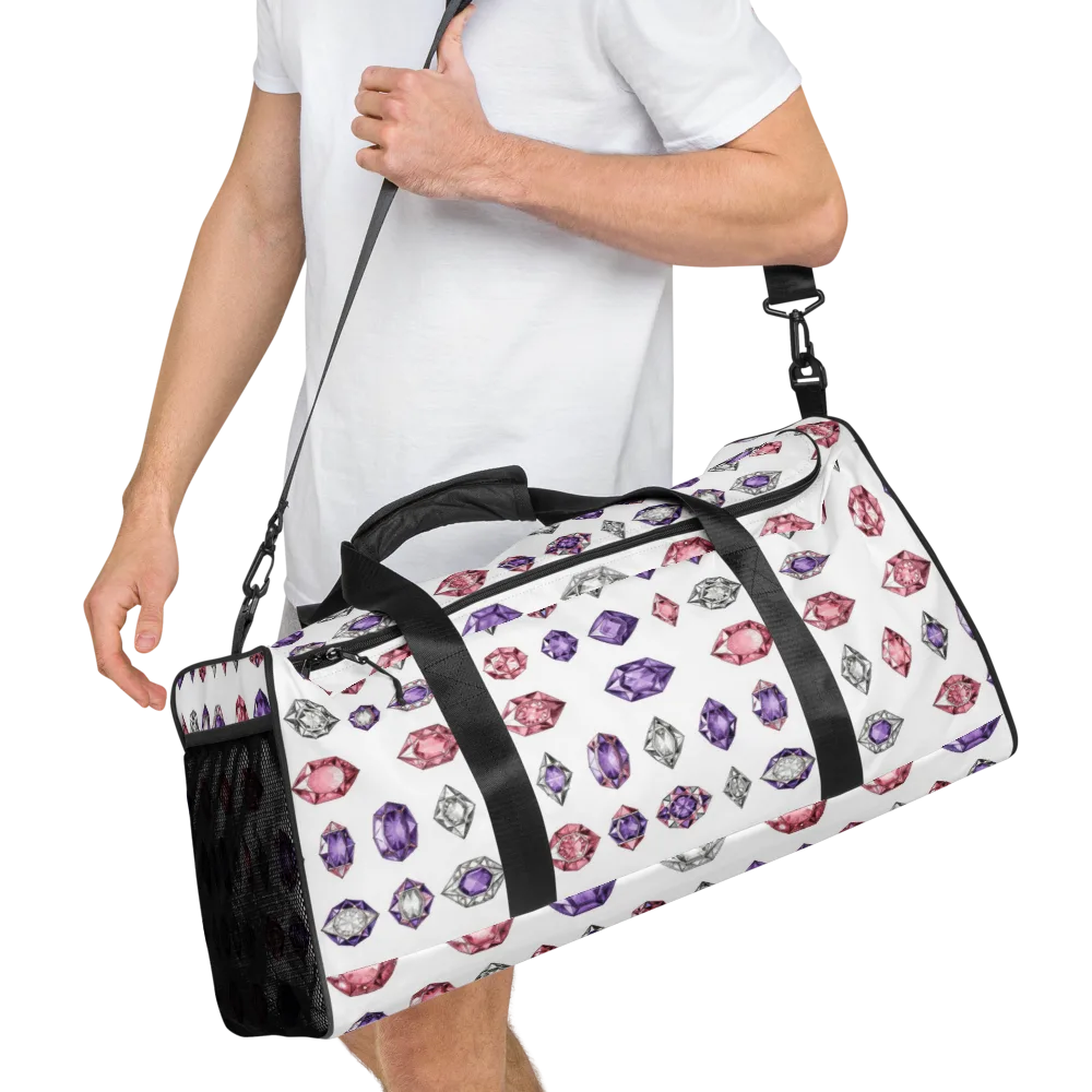 Gemstone Parade on Duffle Bag — Right Front