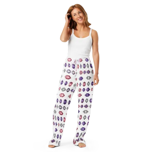 Gemstone Parade on a Women's Pajama Pants