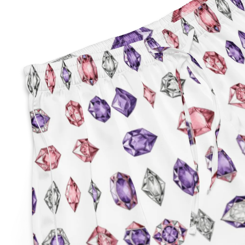 Gemstone Parade on Women's Pajama Shorts — Product details