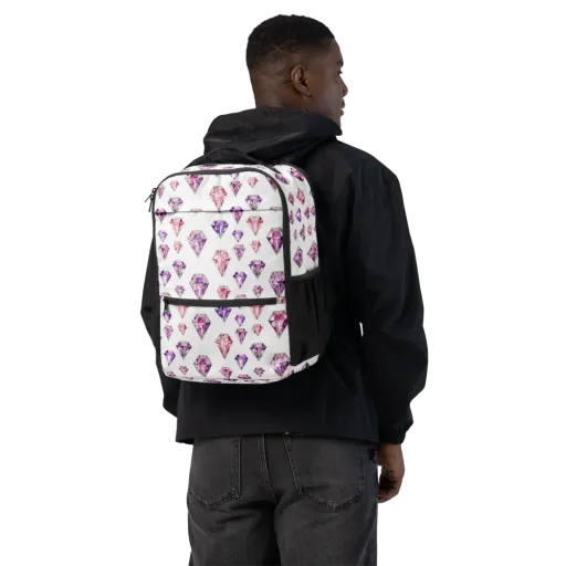 Amethyst Confetti on a Utility Backpack