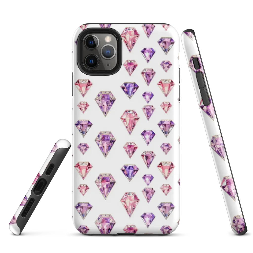 Amethyst Confetti on Tough Case for iPhone® — Front