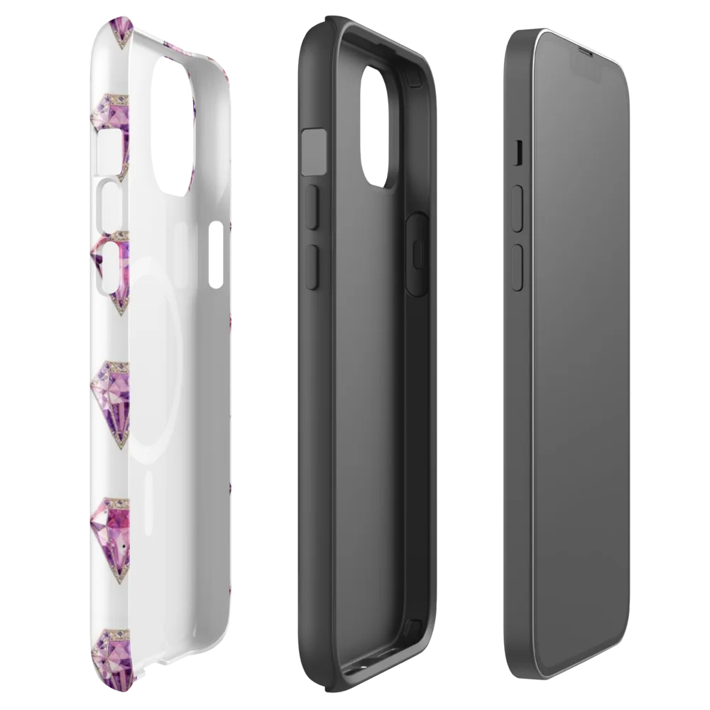 Amethyst Confetti on MagSafe Tough Case for iPhone® — Front