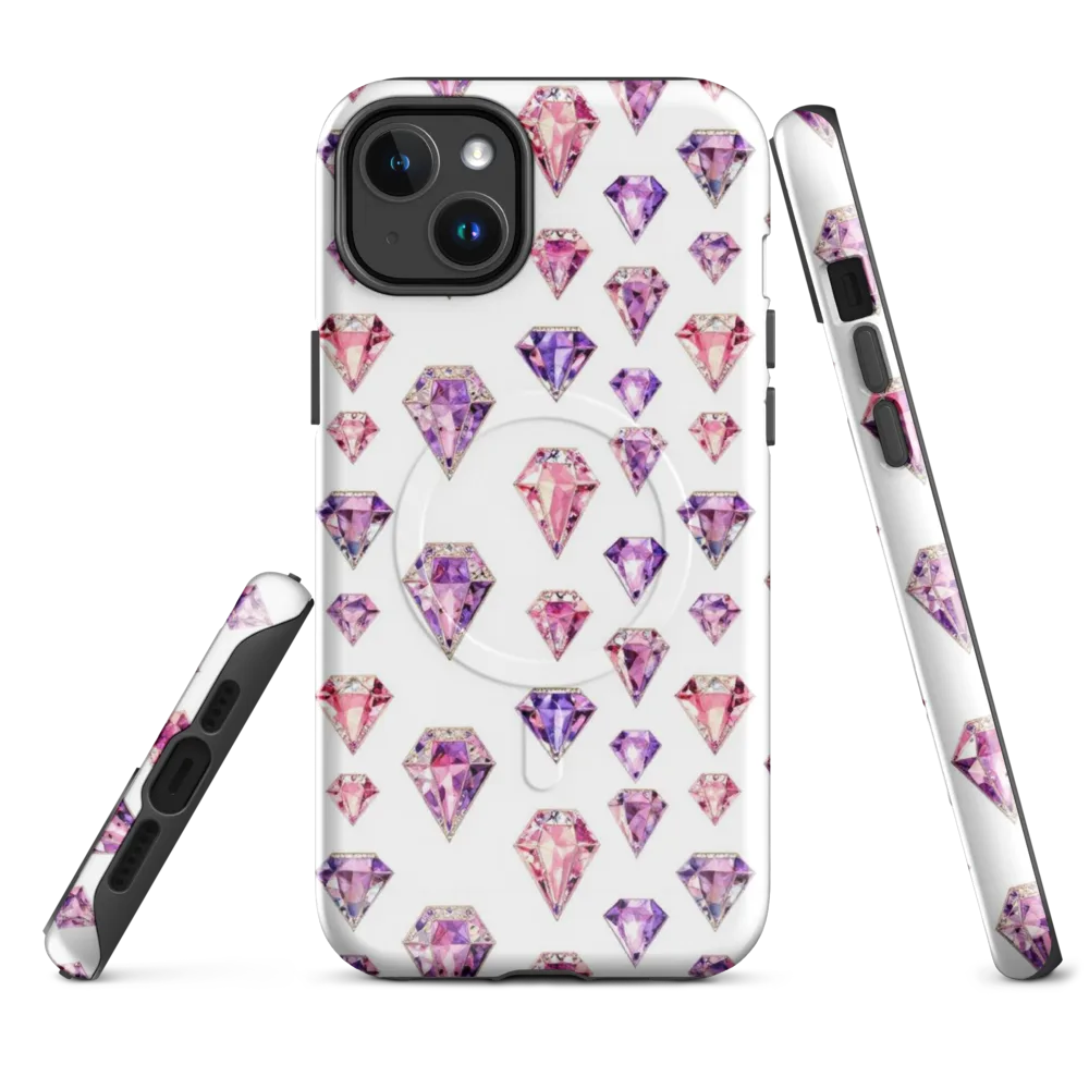 Amethyst Confetti on MagSafe Tough Case for iPhone® — Front