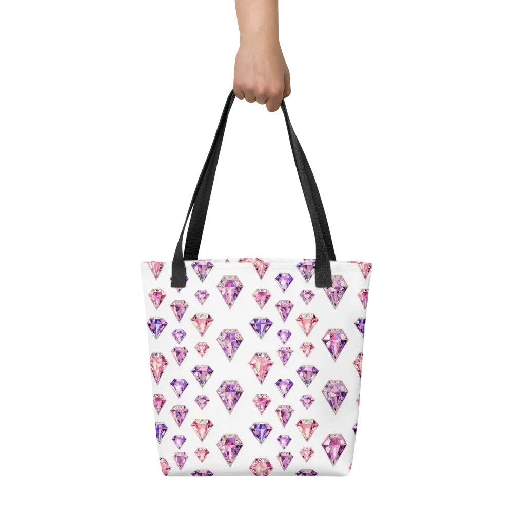 Amethyst Confetti on Tote Bag — Front