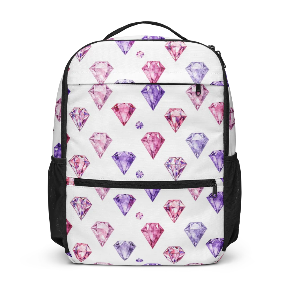 Diamond Daydream on Utility Backpack — Front