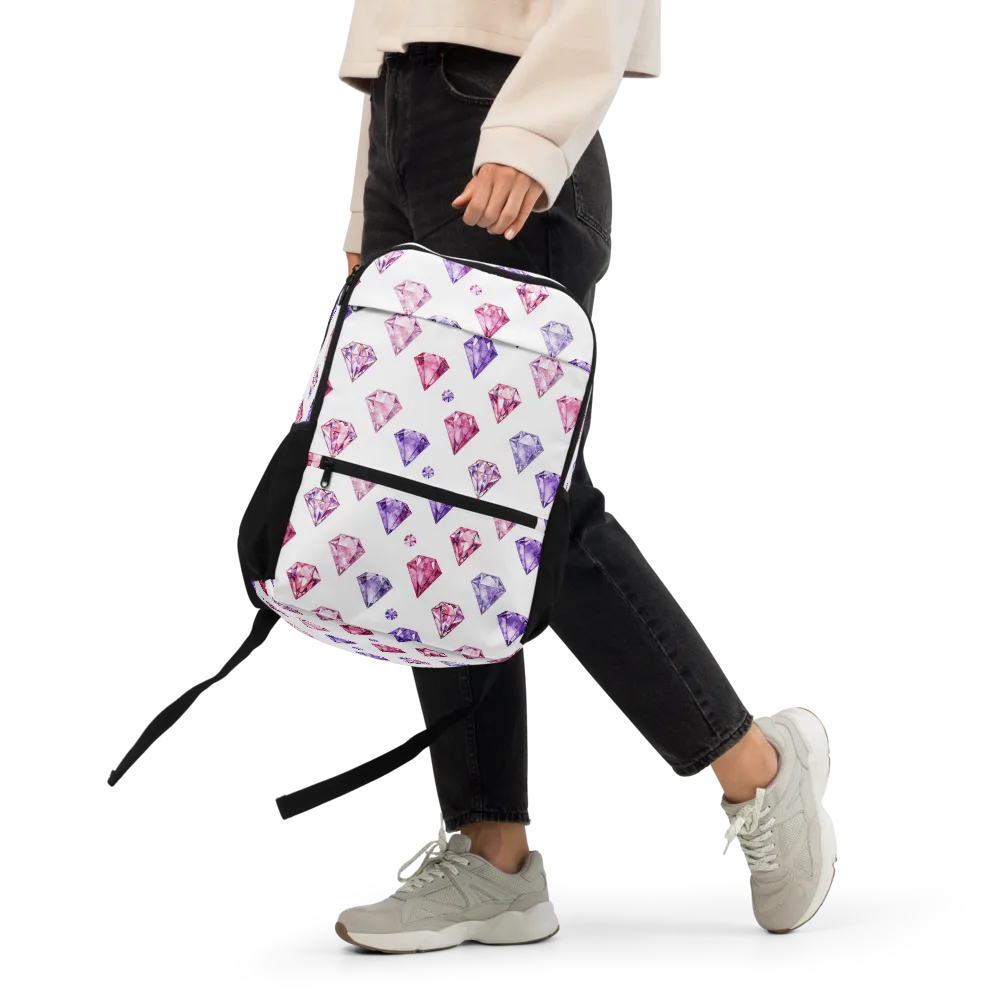 Diamond Daydream on Utility Backpack — Front