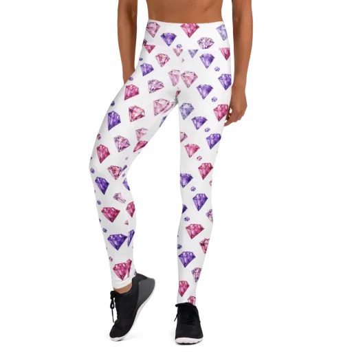 Diamond Daydream on a Yoga Leggings