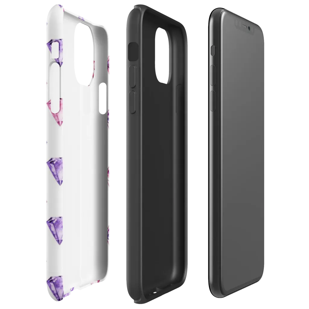 Diamond Daydream on Tough Case for iPhone® — Right