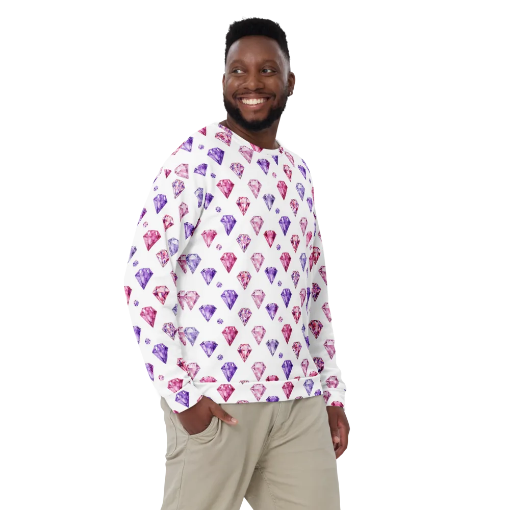 Diamond Daydream on Sweatshirt — Front