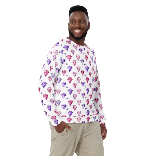 Diamond Daydream on a Sweatshirt
