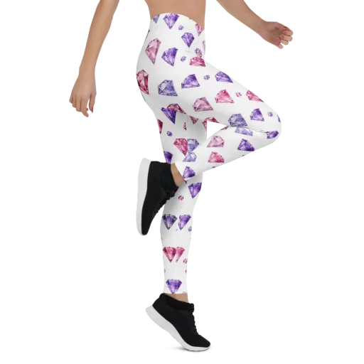 Diamond Daydream on a Leggings