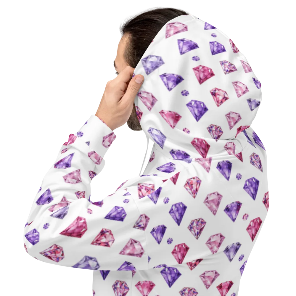 Diamond Daydream on Hoodie — Back
