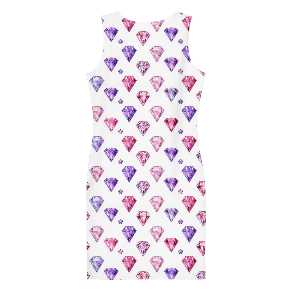 Diamond Daydream on Bodycon Dress — Back