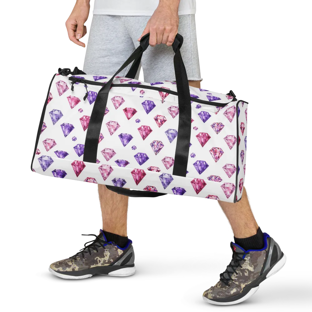 Diamond Daydream on Duffle Bag — Front