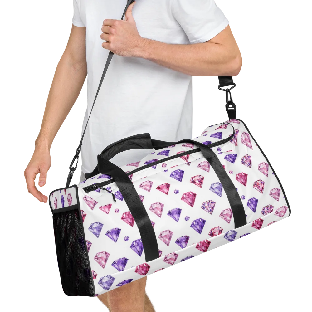 Diamond Daydream on Duffle Bag — Right Front