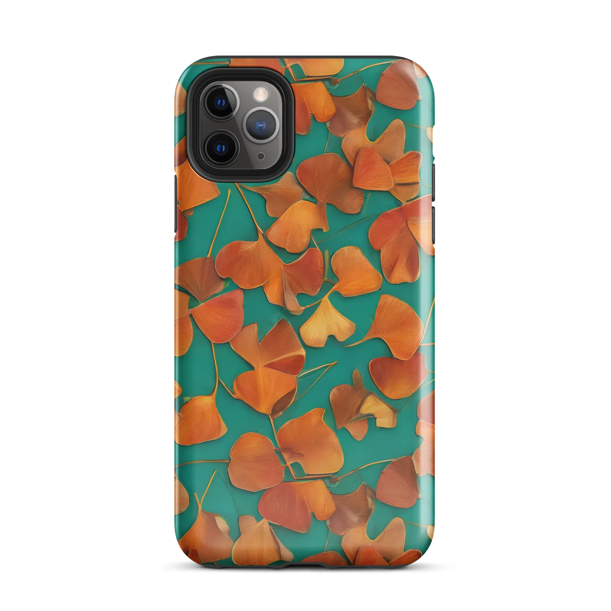 Copper Ginkgo on Tough Case for iPhone® — Front
