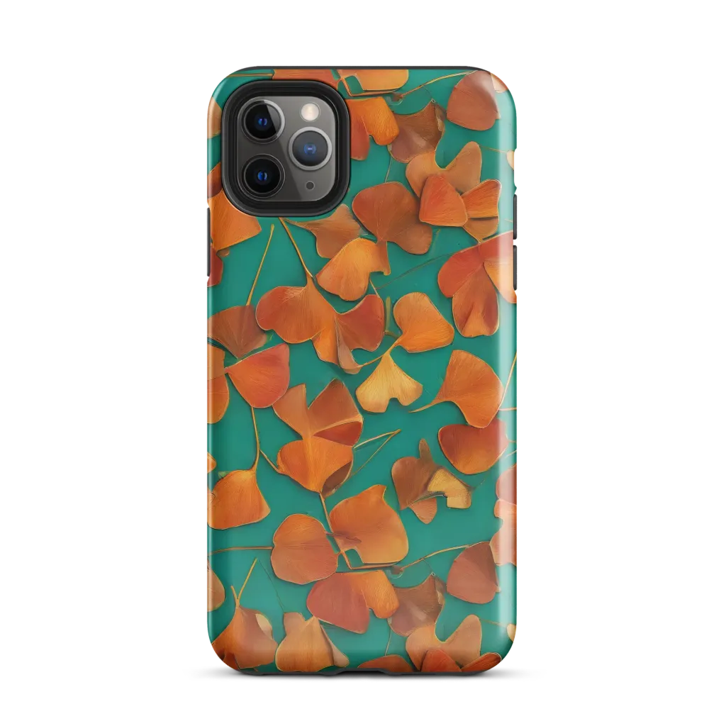 Copper Ginkgo on Tough Case for iPhone® — Front