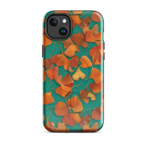 Copper Ginkgo on a MagSafe Tough Case for iPhone®