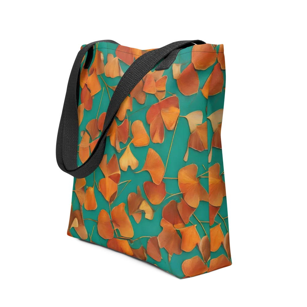 Copper Ginkgo on Tote Bag — Front