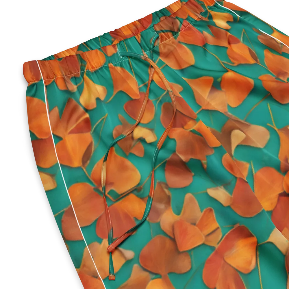 Copper Ginkgo on Women's Pajama Pants — Product details